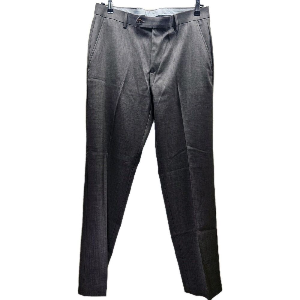 Michael Kors Mens Brown Dress Pants Size 32×30 Business Career
